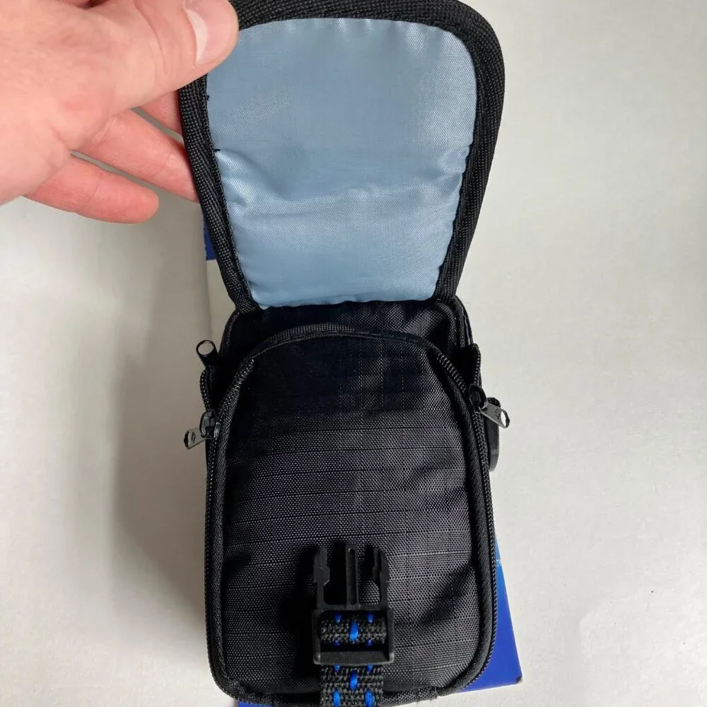 Samsonite 803BK Photo Bag 5-Pocket Small Camera Case w/ Shoulder Strap NEW!